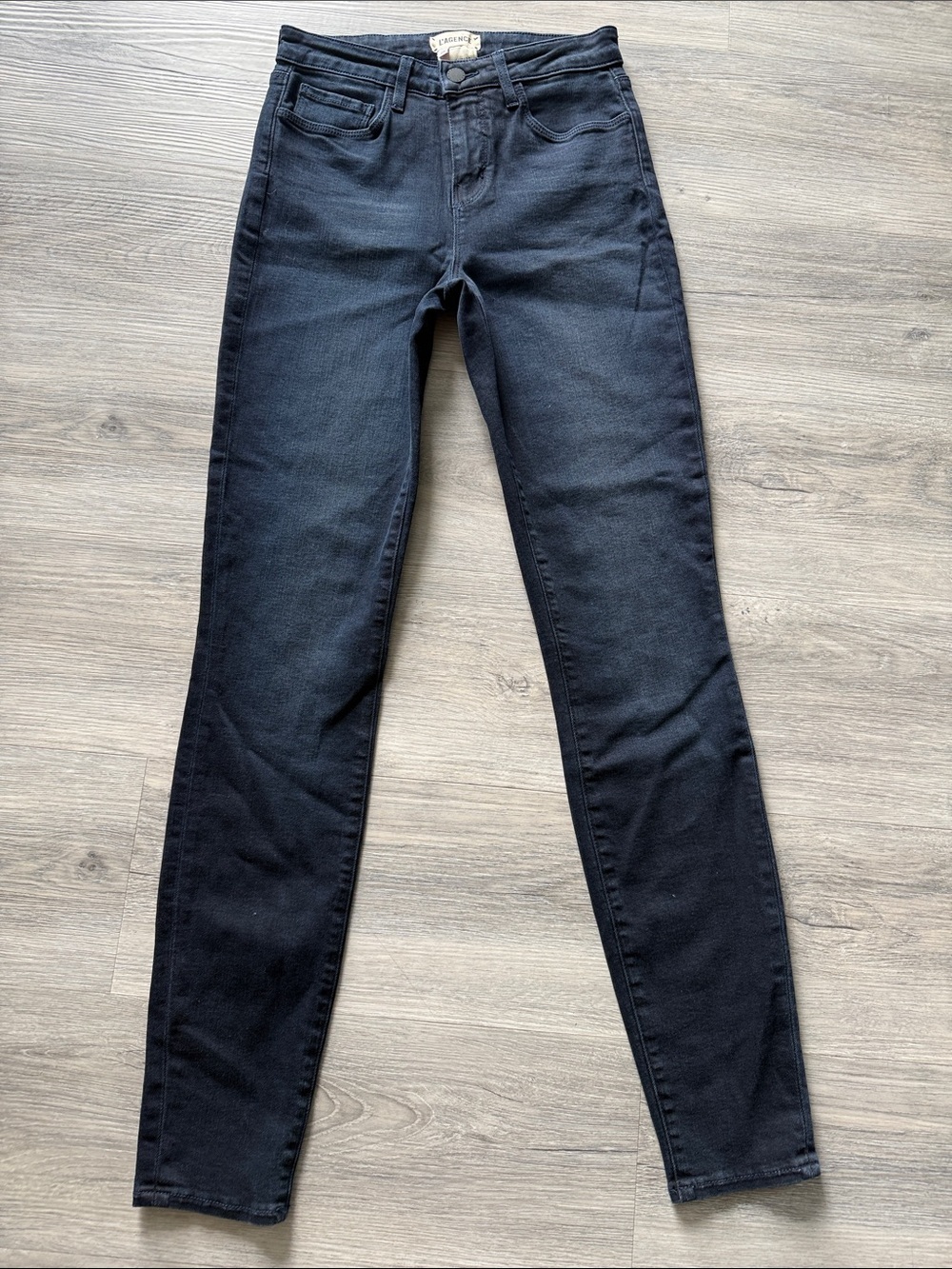 L'AGENCE Black Skinny Jeans size 24